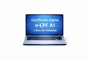Certificado Digital e-CPF A1 1 Ano de Validade