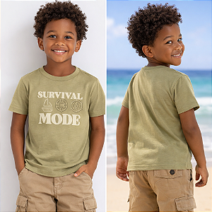 Camiseta Meninos Verde