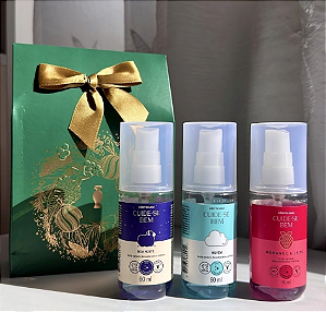 Body splashes linha essence kit 3