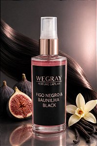 Perfume Capilar Wegray Figo Negro e Baunilha Black 60ml