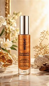 Iluminador Wegray Efeito Bronzeado 50ml – Pele e Cabelo Feminino
