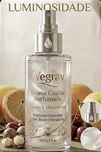 Bruma Capilar Perfumada Wegray – Cereja & Macadâmia (60ml