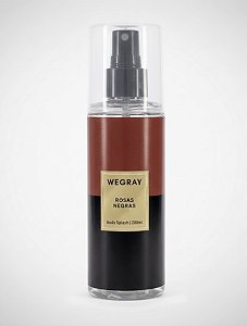 Body Splash Wegray coleção Flowers Rosas negras 200 ml