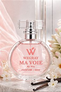 Parfum Wegray Ma Voie 60ml – Floral Amadeirado Feminino