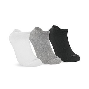 3 Pares Meias Selene Sapatilha Soquete Invisível