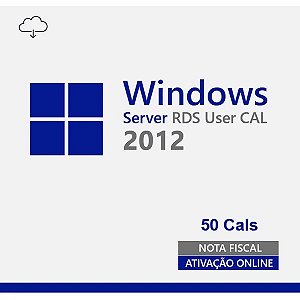 Cal de Acesso Remoto Windows Server 2012 – 50 dispositivos