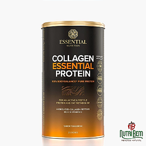 Collagen Essential Protein Tangerina - Essential Nutrition 432,5g