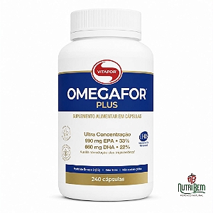 Omegafor Plus Vitafor 240 Cápsulas
