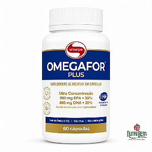 Omegafor Plus Vitafor 60 Cápsulas