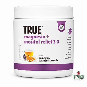 TRUE Magnésio + Inositol Relief 3.0 Camomila, Laranja & Lavanda 350g