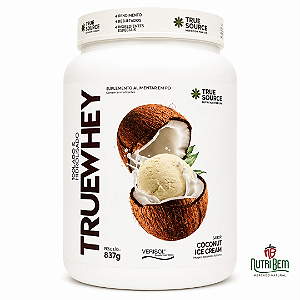 True Whey Isolado e Hidrolisado Coconut Ice Cream 837g – True Source 14:02