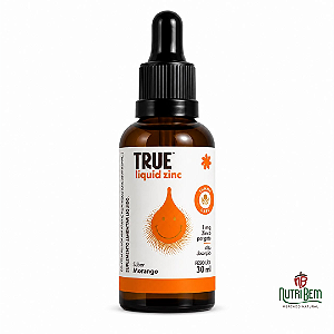 True Liquid Zinc Sabor Morango 30ml – True Source