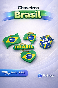 Chaveiros do Brasil - Diversos Modelos