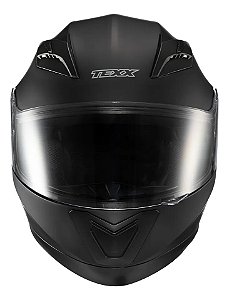 Capacete Texx Strike Solido Pret Fosc 56