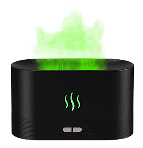 Difusor de Aroma Ultrassônico com Efeito Chama LED