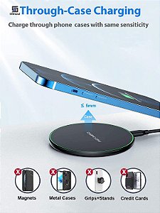 Carregador de celular rápido sem fio