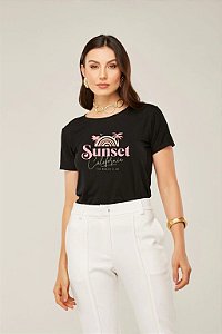 T-Shirt Sunset California