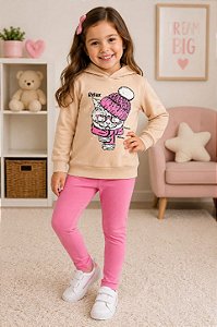 🌸 Conjunto Relax Cat Rosa🐱