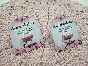 Card Cápsula com mensagem