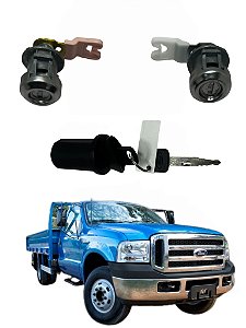 JOGO DE CILINDRO DE PORTAS E IGNIÇÃO FORD F250/F350/F4000 DE 1998 A 2019