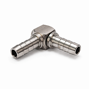 Swivel Aço Inox Conexão em L giratória 1/4"