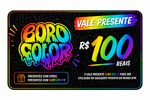 Vale Presente R$ 100,00 Borocolor