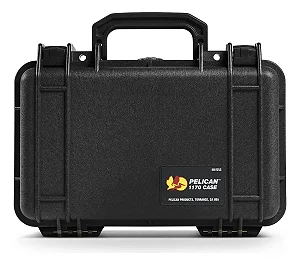 Estojo Case Pelican 1170 Com Espuma Preto