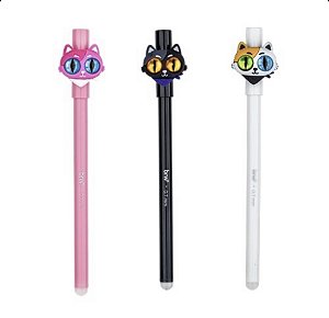 Caneta Esferográfica Gel Apagável Cat's Eyes 0.7mm - BRW