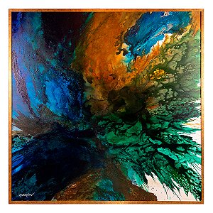 Quadro Pintura Em Tela - Alma