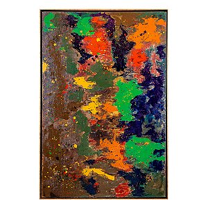 Quadro Duo Pintura Em Tela - Matéria Viva