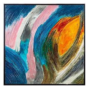 Quadro Duo Pintura Em Tela - Solar