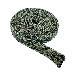 Corda Náutico chata mescla - verde militar + areia