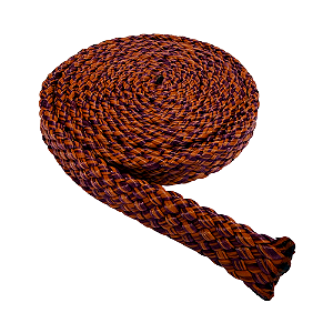 Corda Náutico chata mescla - Bordo + Terra cota