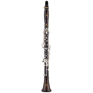 Clarinete Soprano Schieffer em Si bemol (Bb) em madeira com case e 17 chaves prateadas #SCHCL-099