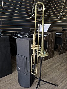 Trombone de pistos Michael em si bemol WTPM35N - venda no estado de conservação (SEMINOVO) #3105557