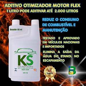 Aditivo Otimizador de combustível para motor Flex KSX-3000 Kuality em São Paulo