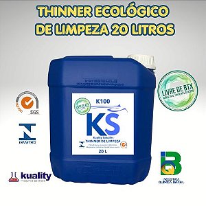 Thinner Ecológico de Limpeza 20 litros para varejo