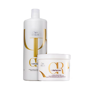 Duo Shampoo + Máscara Oil Reflection Wella
