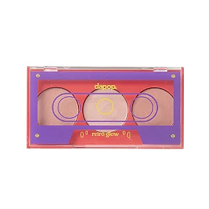 Paleta Iluminadores Retrô Glow - Dapop