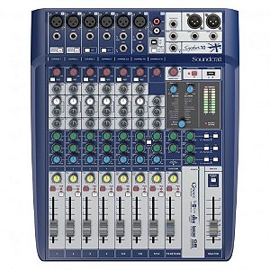 Mesa de Som Analógica Soundcraft Signature 10