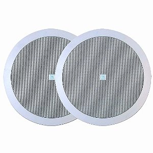 Arandela Redonda 6 Polegadas 25W JBL 6FR2R S/At Branca - Par