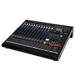 Mesa De Som Analógica DM12 USB - 12 canais Com Efeitos e Interface de Gravação DBR