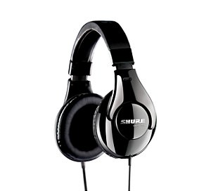 Fone de Ouvido Shure SRH240A-BK Circumaural Com Fio