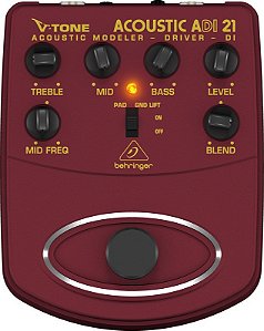Pedal Behringer ADI21 Simulador Direct Box Para Violões