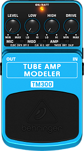 Pedal Para Guitarra TM300 Behringer Tube Amp Modeler