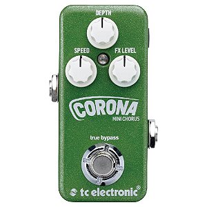 Pedal Corona Mini Chorus TC Electronic Para Guitarra