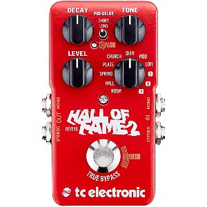 Pedal Reverb Hall Of Fame Reverb 2 TC Electronic Para Guitarra