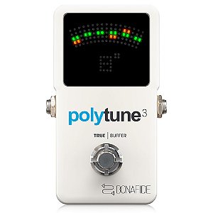 Pedal TC Electronic Polytune 3 Para Guitarra e Contrabaixo