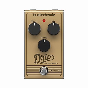 Pedal para Guitarra Drip Spring Reverb - TC Electronic