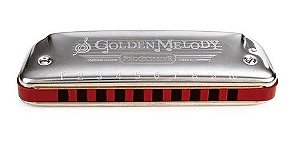 Gaita De Boca Harmônica Golden Melody 542/20 - G (SOL) - Hohner